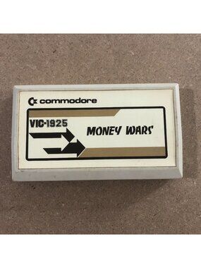 Money Wars - Commodore 64 C64GS Cartridge VIC-1925 *NOT TESTED